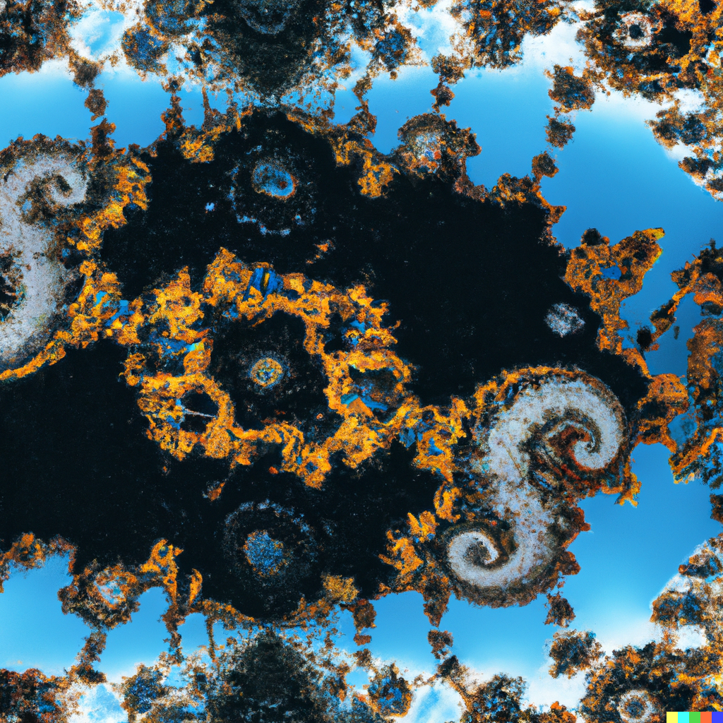 mandelbrot fractal, digital art